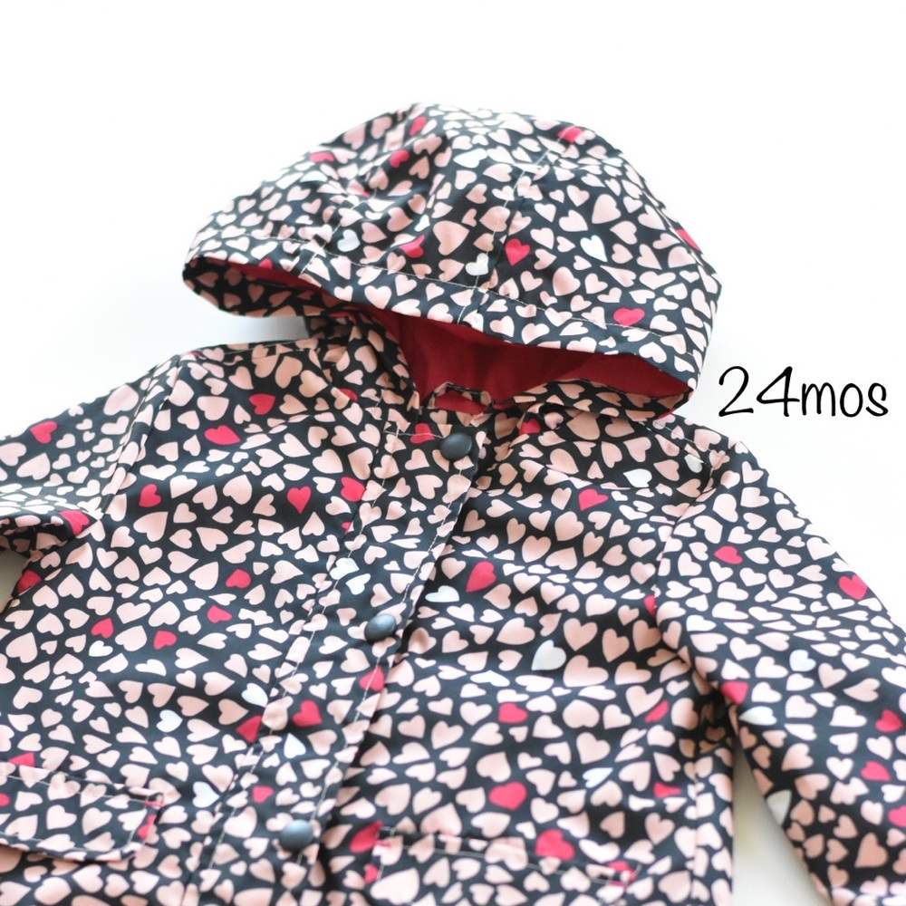 Lined raincoat